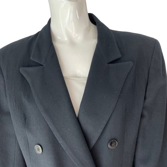 Vintage JONES NEW YORK Black Blazer Size 8 - Picture 5 of 8